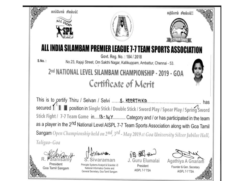 SILAMBAM CHAMPION