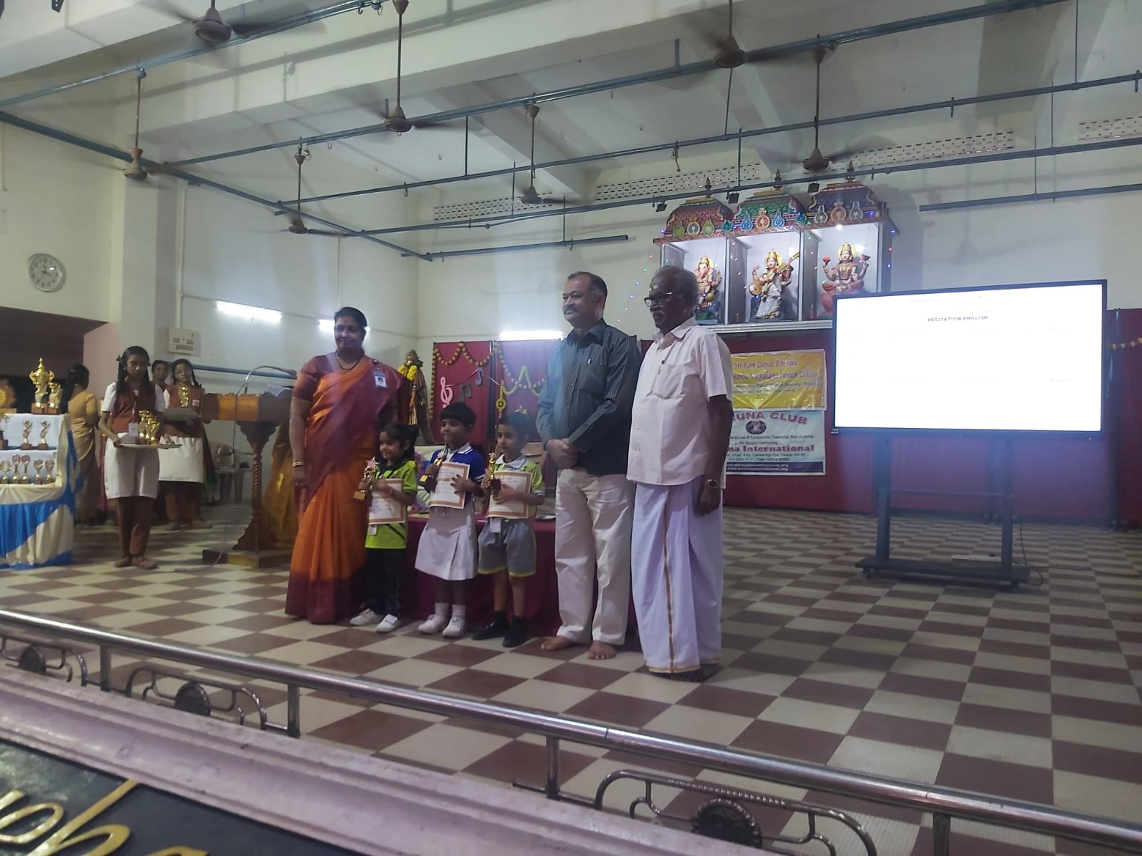 WINNERS - INTER SCHOOL COMPETITION AT VIVEKANANDA VIDYALAYA SR.SEC.SCHOOL
