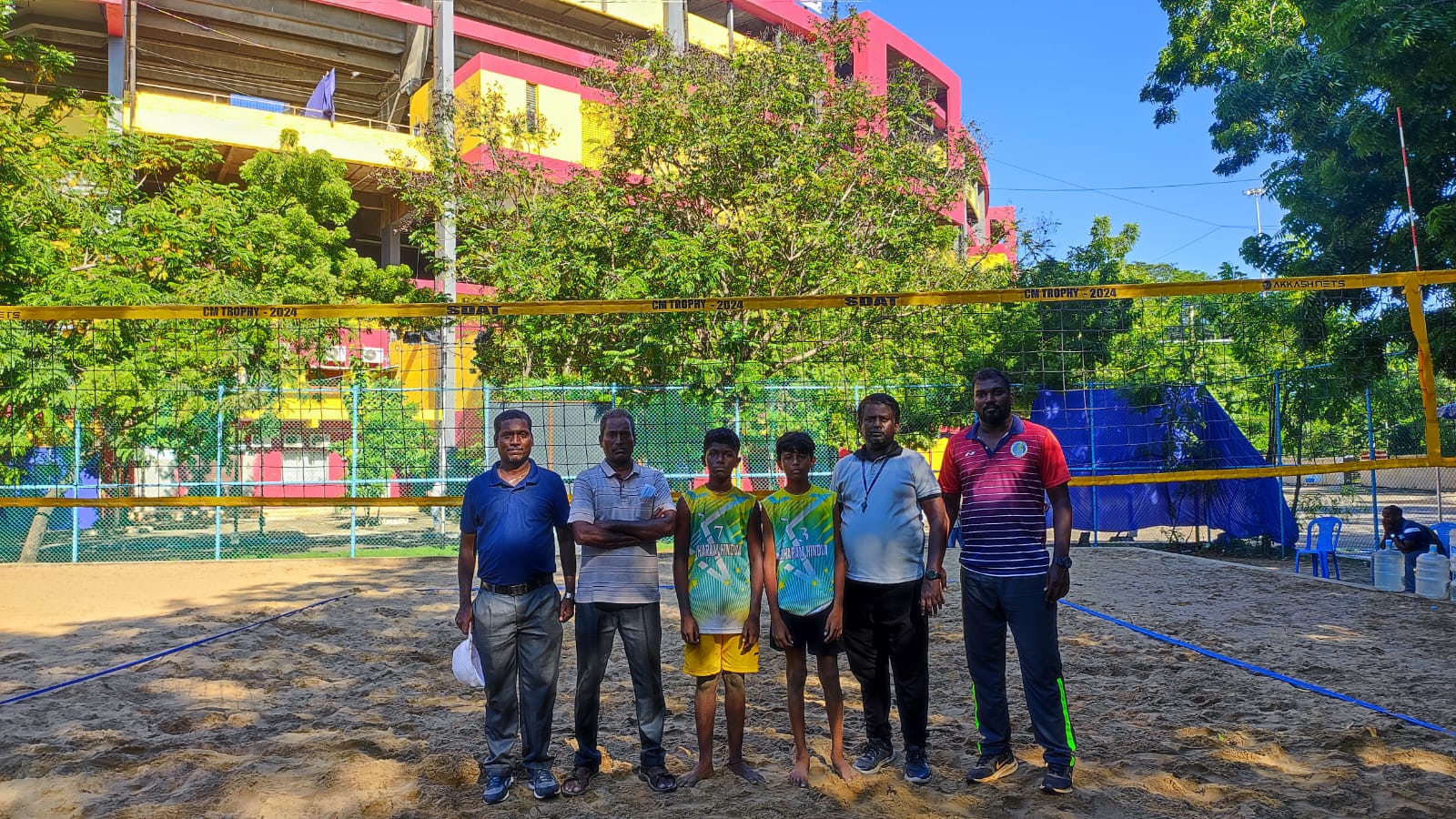 ZONAL LEVEL  RUNNER UP - BEACH VOLLEYBALL (BOYS)