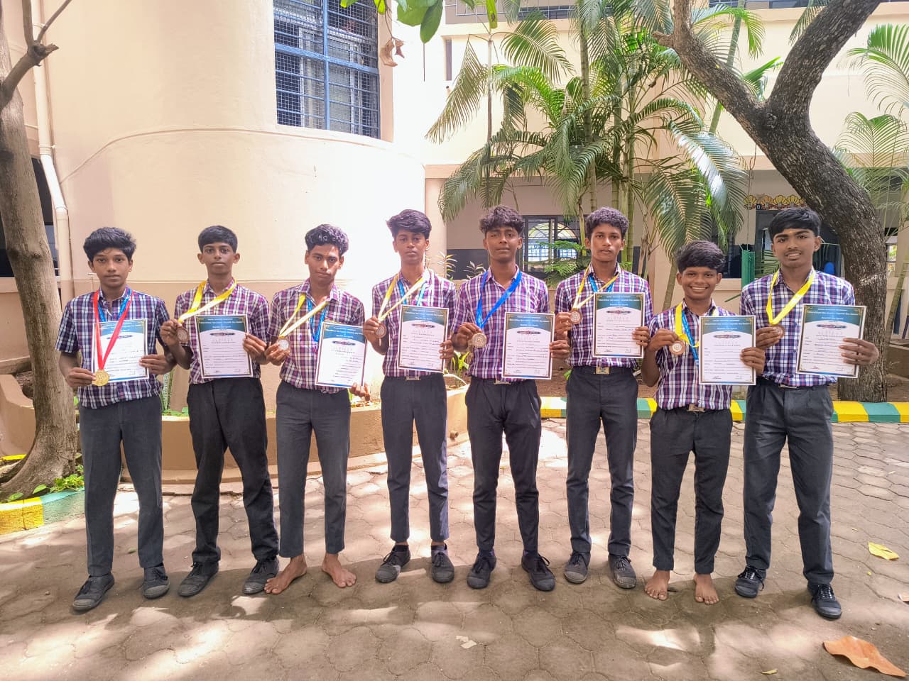 ATHLETIC ZONAL WINNERS BOYS 
